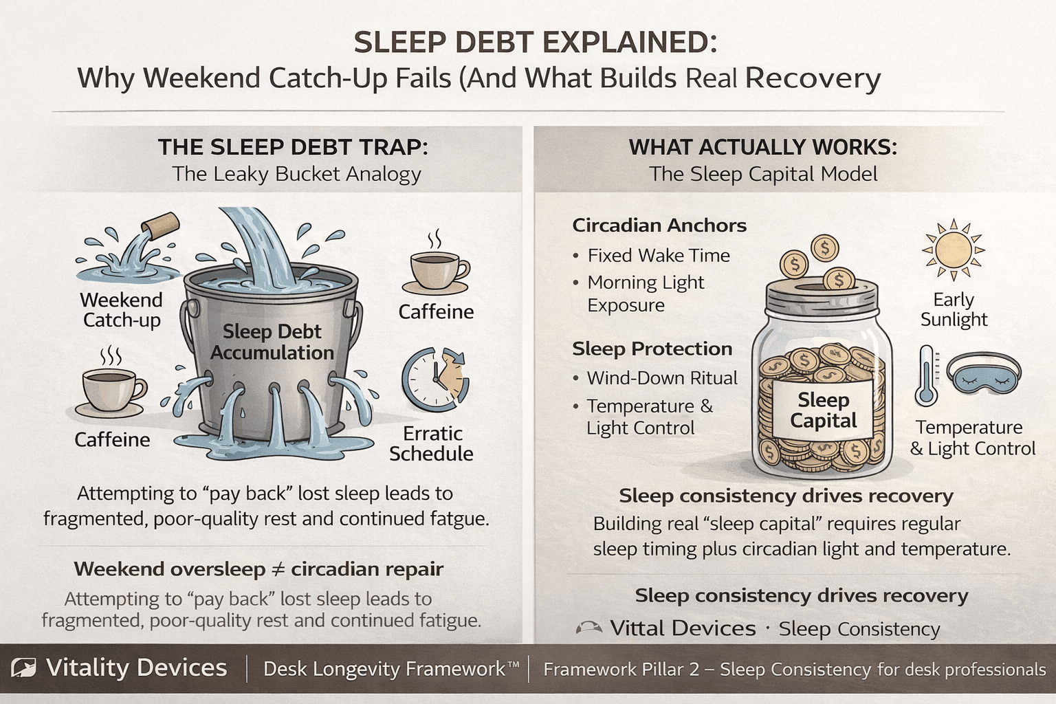 Sleep Debt: Why “Catching Up” on Sleep Doesn’t Fully Work (and What Actually Helps)